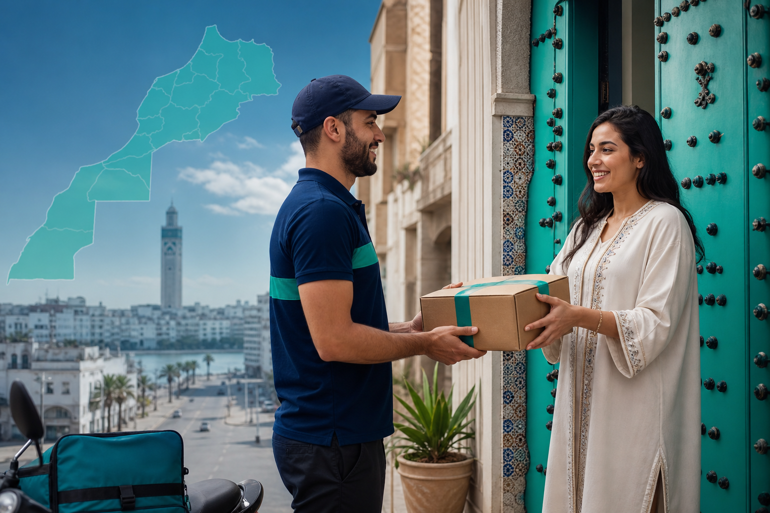 توصيل COD لجميع مدن المغرب